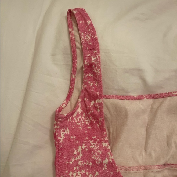 Low Back Pink Mini Dress - Picture 5 of 8